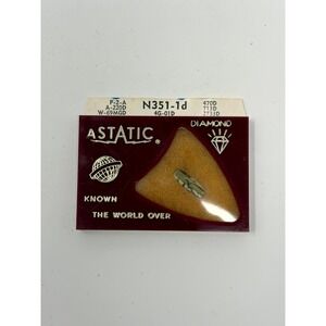 Astatic N351-1d Diamond Stylus Needle for General Electric LP P-2-A A-220D 470D